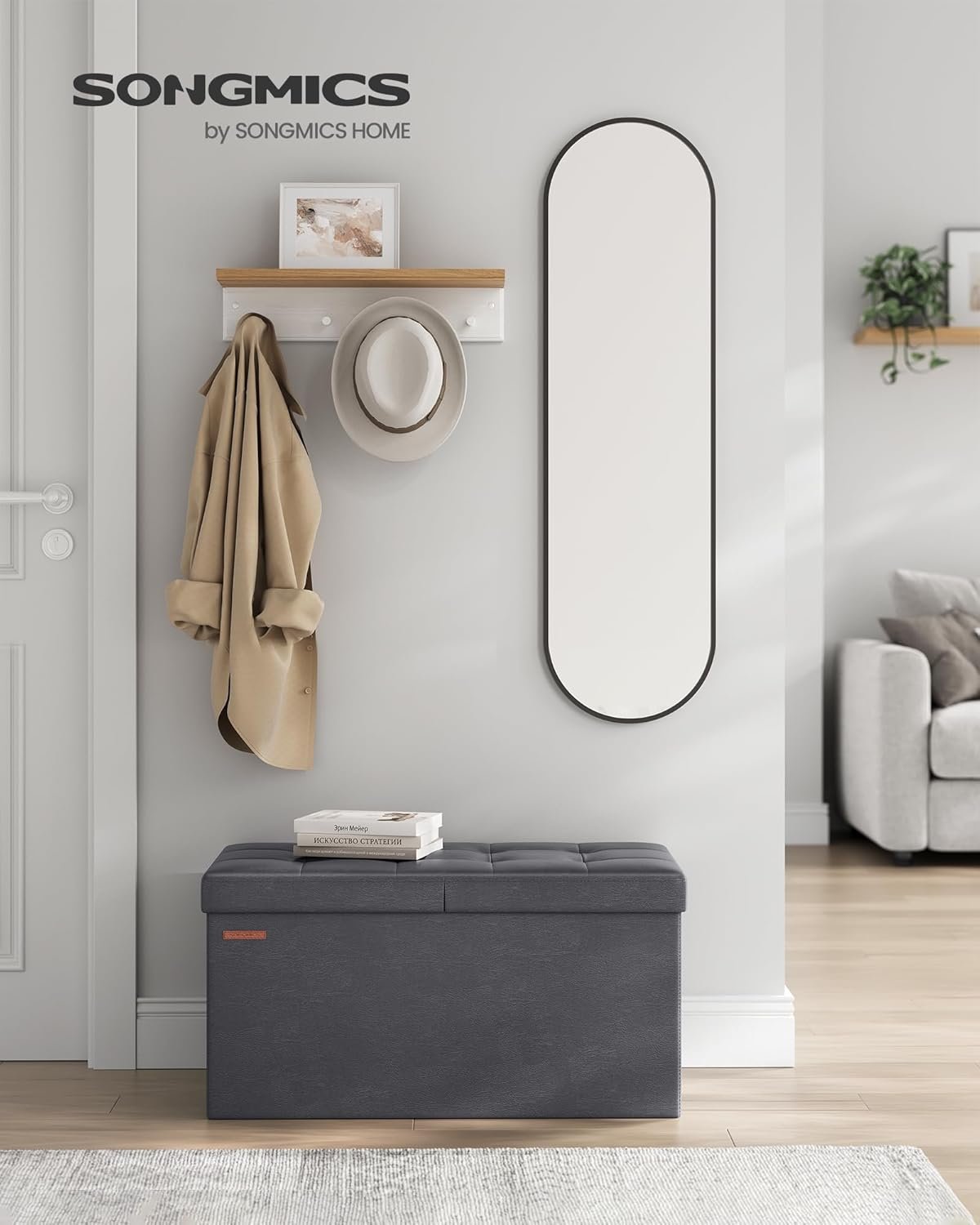 Exploring the Versatile Songmics Folding Storage Ottoman: A Perfect Addition to Any Room