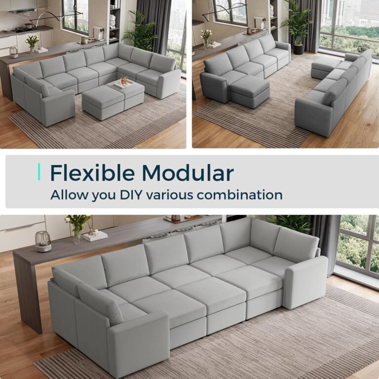 Exploring the Linsy Home Oversized Modular Sectional Sofa: A Comprehensive Review