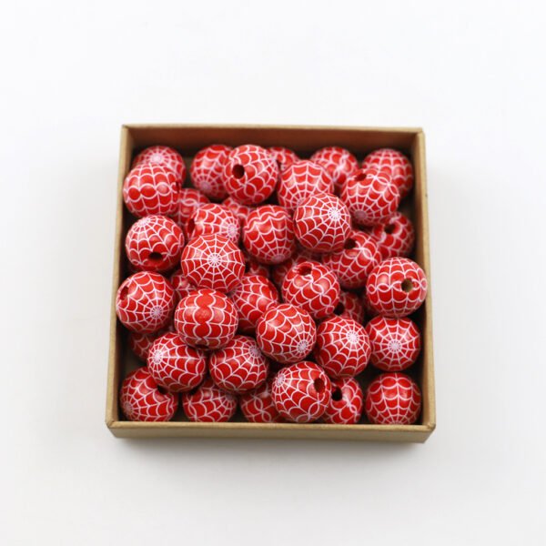 Wooden Halloween Colorful Wooden Bead Wooden Beads Pieces Accessories Crafts - Image 10