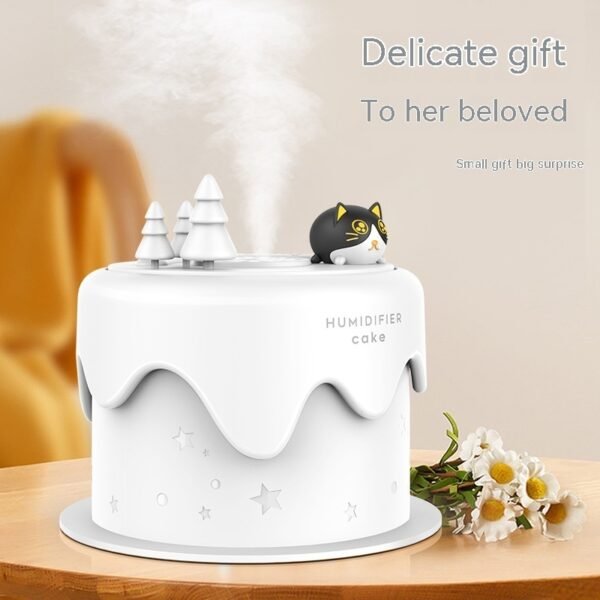 Cake Mini Humidifier Household Silent Desktop - Image 7
