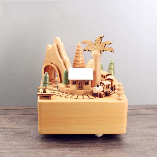 Wooden music box music box - Image 7