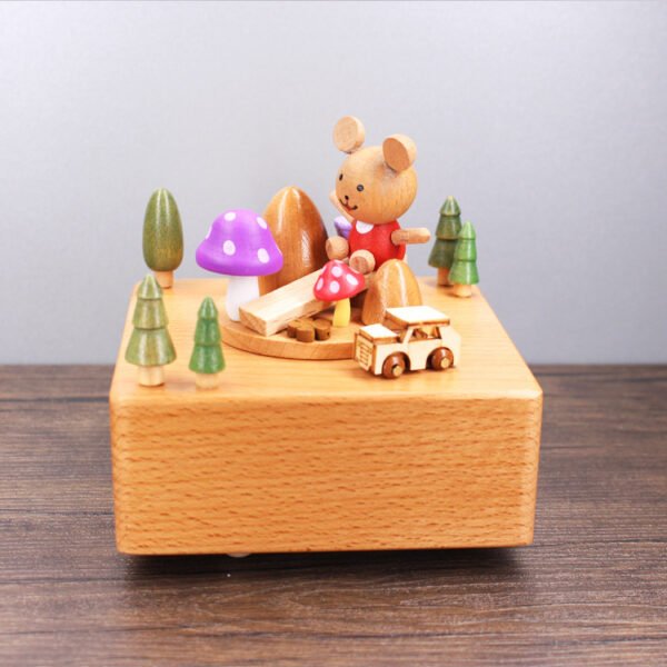 Wooden music box music box - Image 6