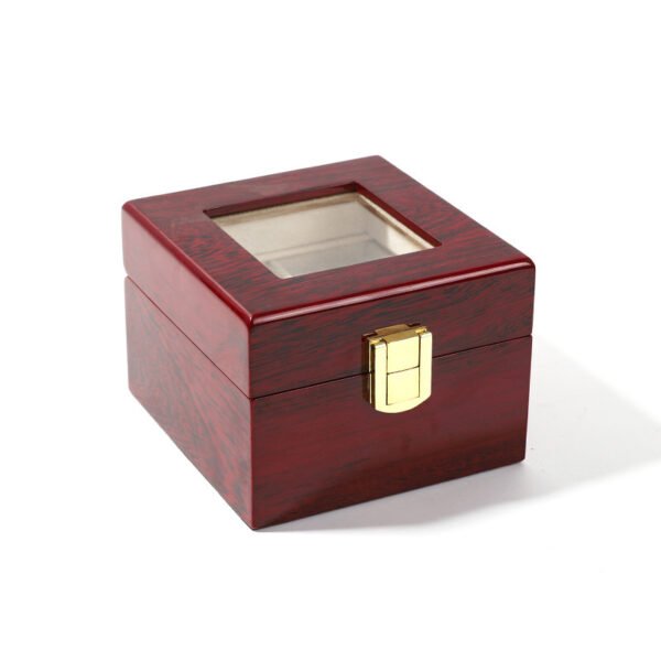 Wooden watch box watch storage box - Image 4