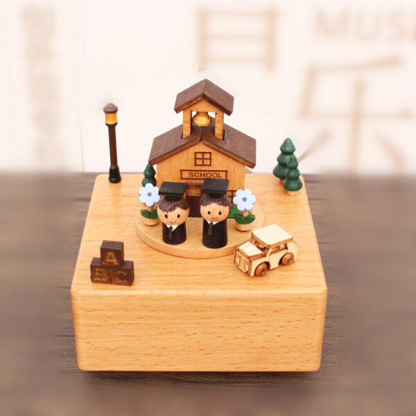 Wooden music box music box - Image 4