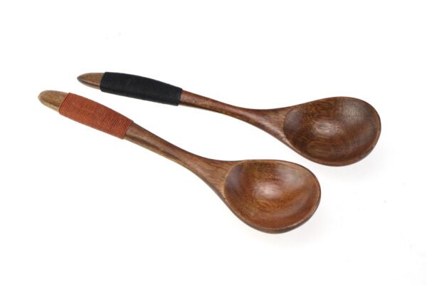Wooden tableware tie wire wooden spoon - Image 2
