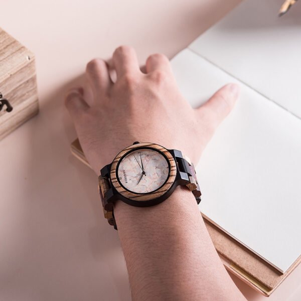 Casual Fashion Wooden Watch - Image 9