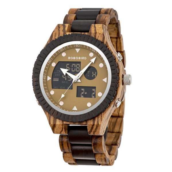 Casual Fashion Wooden Watch - Image 5