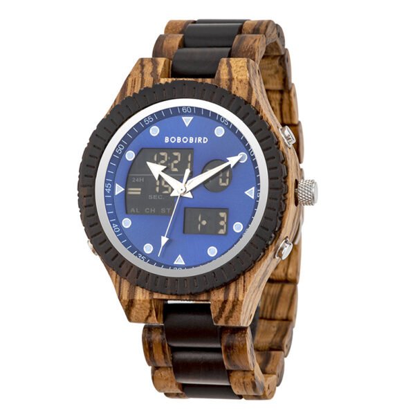 Casual Fashion Wooden Watch - Image 2