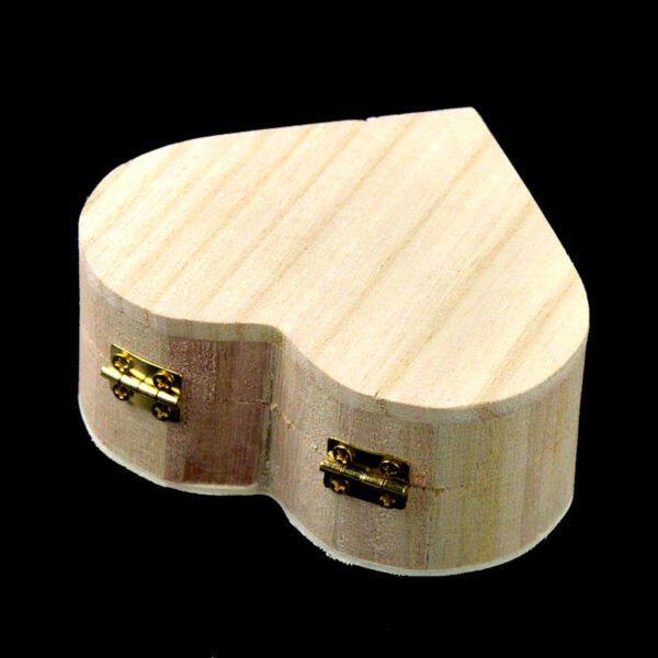 Wooden Box Retro Wooden Solid Packaging Love Wooden Box - Image 2