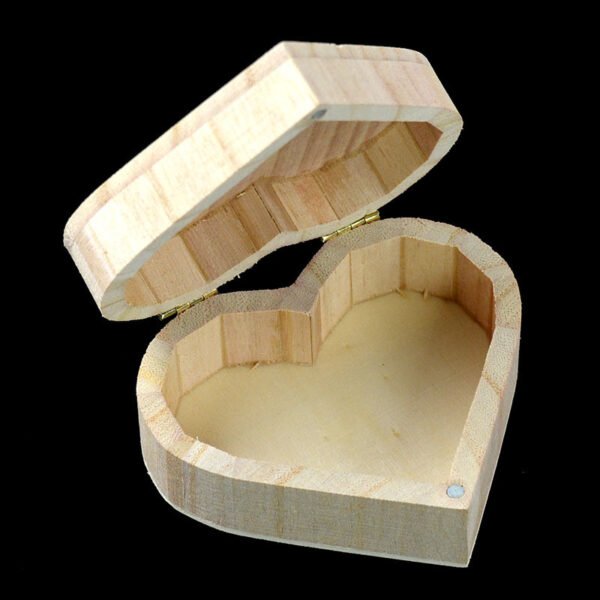 Wooden Box Retro Wooden Solid Packaging Love Wooden Box