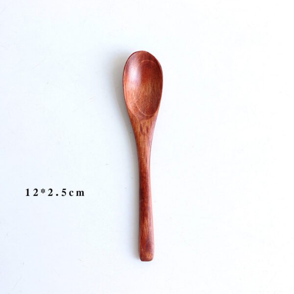 Wooden spoon baby eating spoon - Image 7