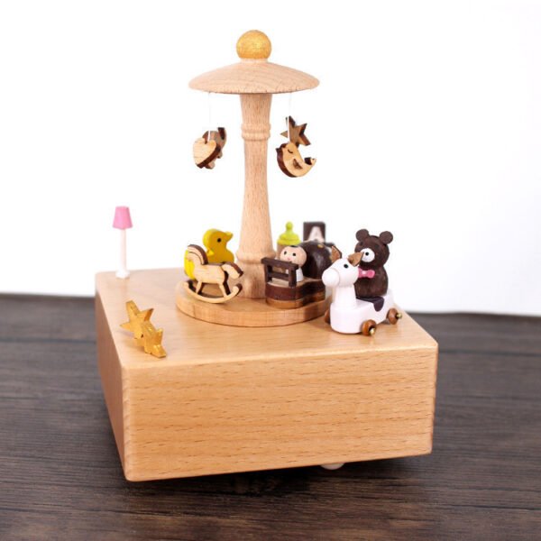 Wooden music box music box - Image 8