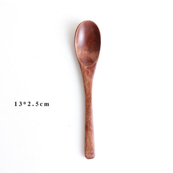 Wooden spoon baby eating spoon - Image 9