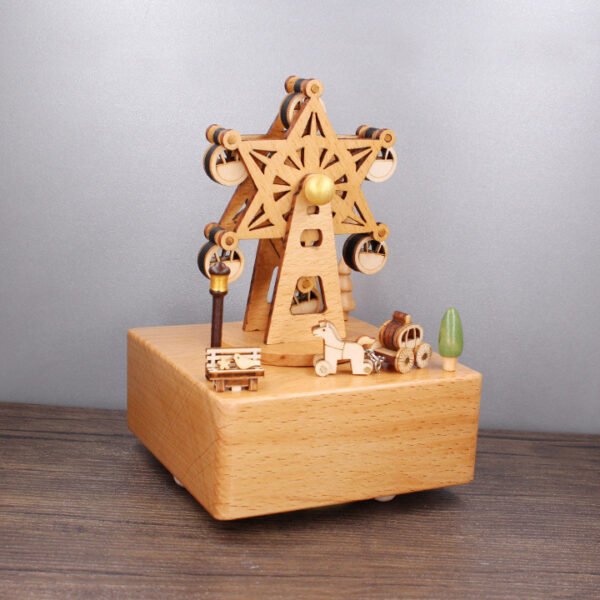 Wooden music box music box - Image 9