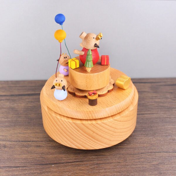 Wooden music box music box - Image 5