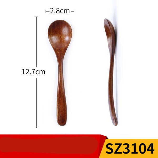 Fashionable Creative Wooden Spoon Dessert Honey Eating - Image 9