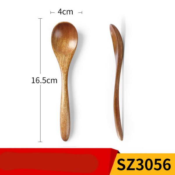 Fashionable Creative Wooden Spoon Dessert Honey Eating - Image 7