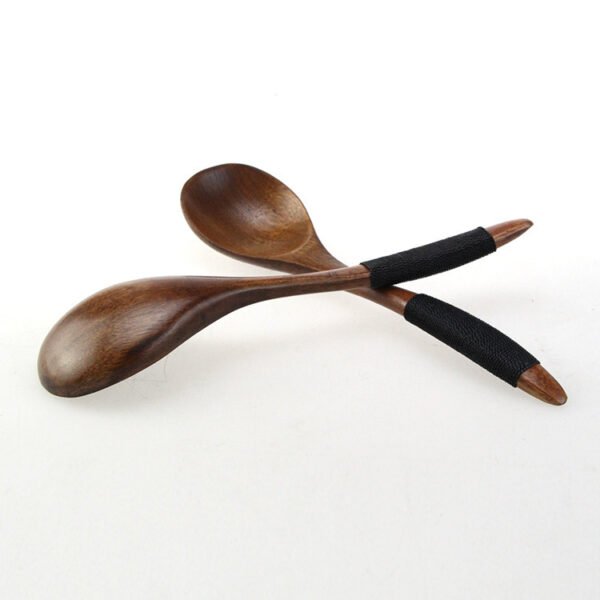 Wooden tableware tie wire wooden spoon - Image 3