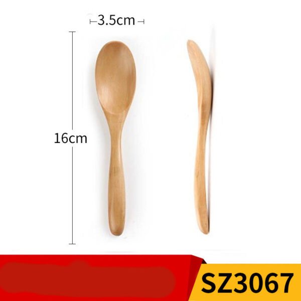 Fashionable Creative Wooden Spoon Dessert Honey Eating - Image 4