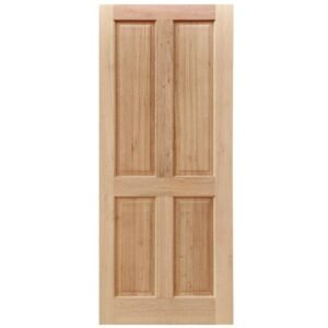 4 Panel Solid Engineered Door – Meranti – 813×2032