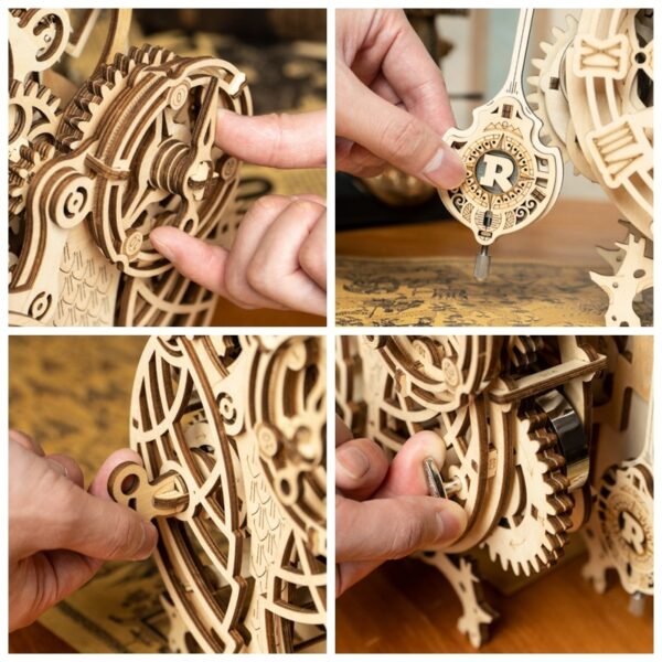 Robotime Rokr 3D Wooden Models Building Kits Assembly Toy Gift For Children Ornaments Toy For Home Decoration DropShipping - Image 9