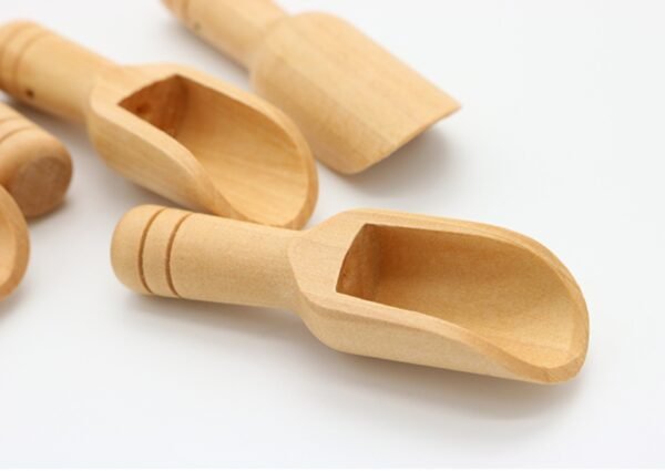 Tea Japanese Style Small Wooden Spoon - Image 2