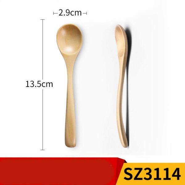 Fashionable Creative Wooden Spoon Dessert Honey Eating - Image 8