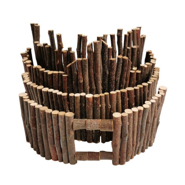 Wooden Pet Tunnel Wood Solid Wood - Image 4