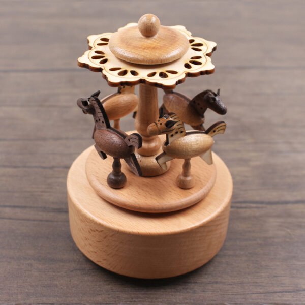 Wooden music box music box - Image 3