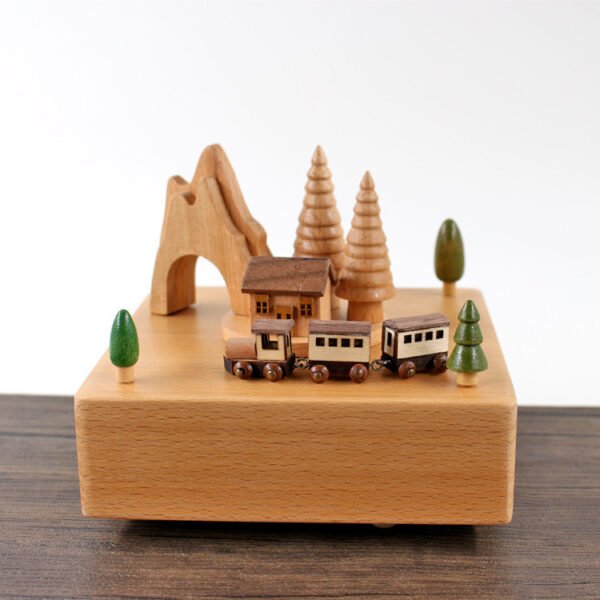 Wooden music box music box - Image 10