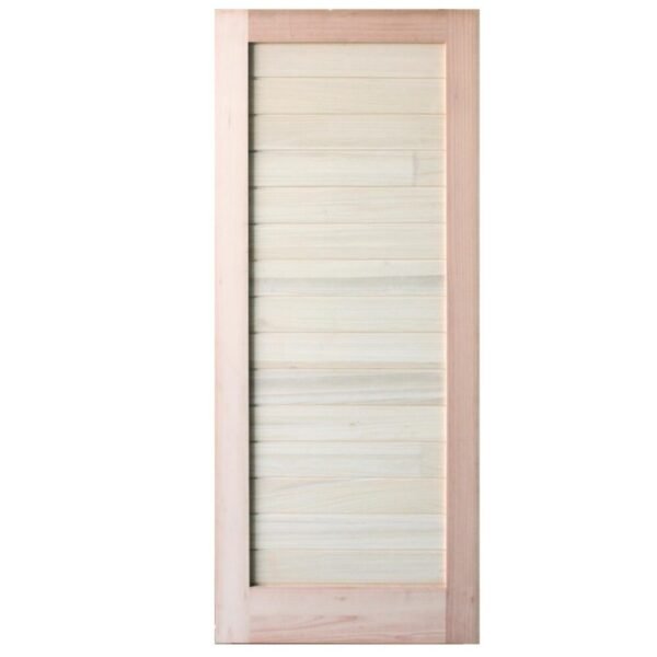 Horizontal Slatted Framed Door- VERSA WOOD – 813×2032