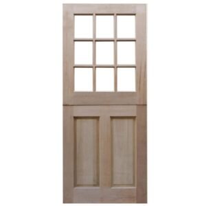 Stable Door -9 Pane Glass – 813×2032