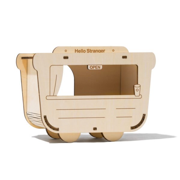 Hamster Special Shelter Wooden Nest Furniture Wooden Room Wooden House Toy - Image 8