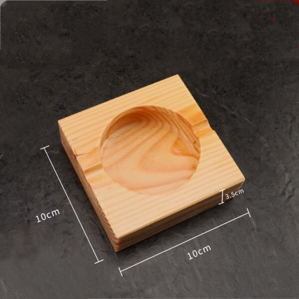 Wooden Ashtray Advertising Hotel Restaurant Creative Wood Wood Special - Image 10