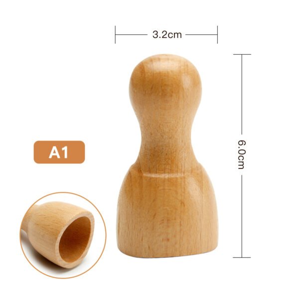 Wooden Face Massager Scraping Stick Wooden Scraping - Image 8