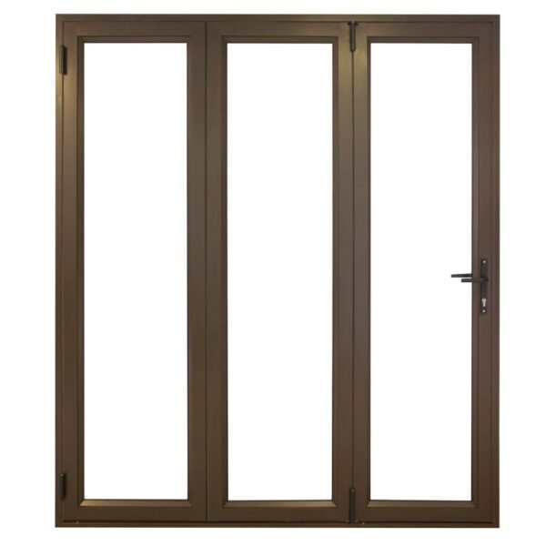 Door Aluminium Stack Folding 1.8m Bronze Left Hand Open out