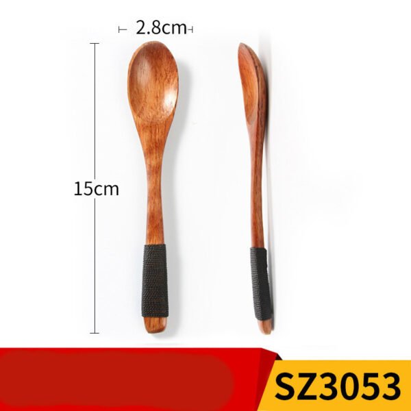 Fashionable Creative Wooden Spoon Dessert Honey Eating - Image 5