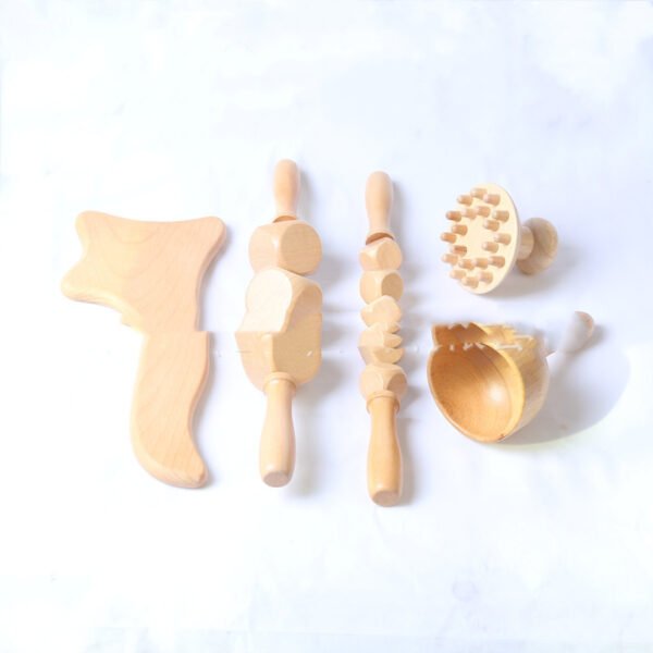 Beech Wood Massage Tendon Stick Scraping Board Wood - Image 3