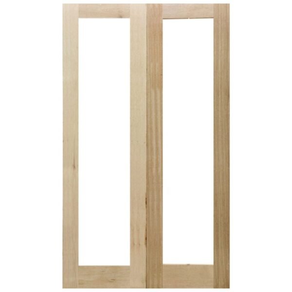 Full Pane Double Door – Meranti – 1220×2032