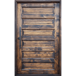 Pivot Horizontal - C - Pine Door - 1200 X 2100