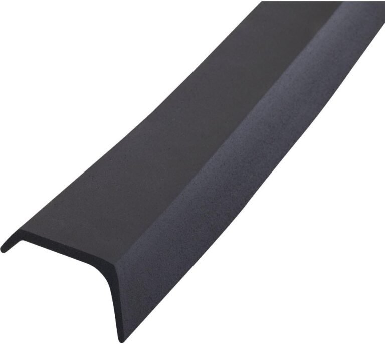 M-D Constructing Merchandise 03723 9 ft. Black Rubber Storage Door Backside Seal