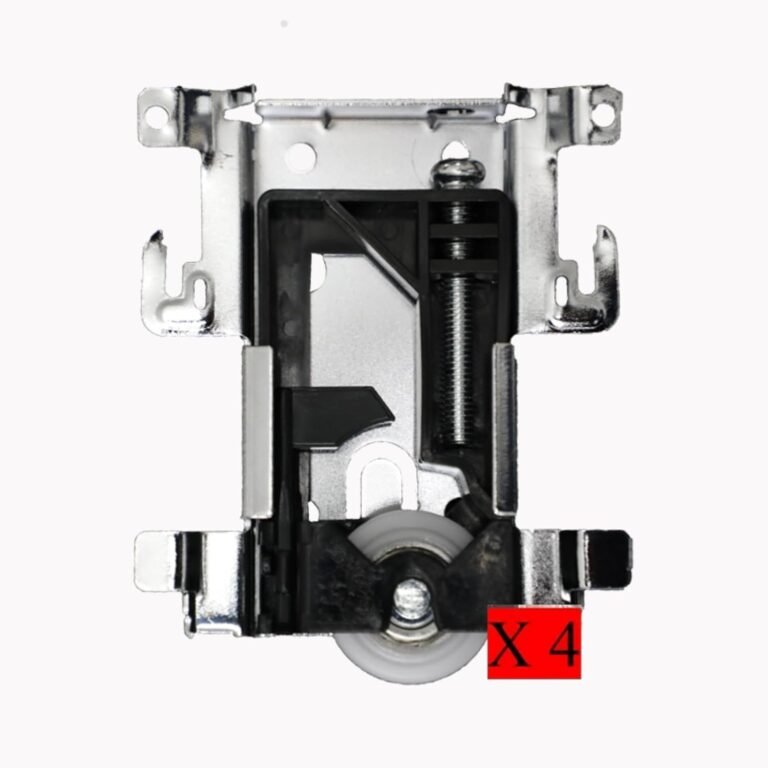 4pcs Improve Sliding Door Curler Wheels for Picket Slide Door,Decrease Wheel Runner,Door Curler Meeting with Bearings,Sliding Cupboard Door {Hardware}