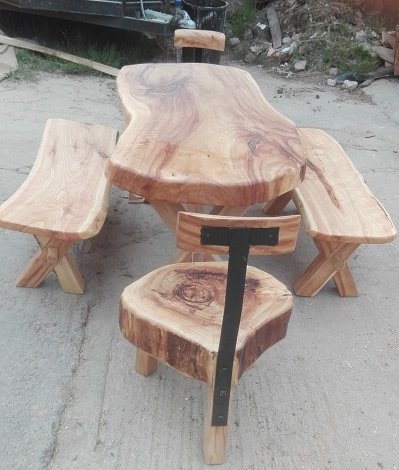 Rustic furnishings and log furnishings South Africa