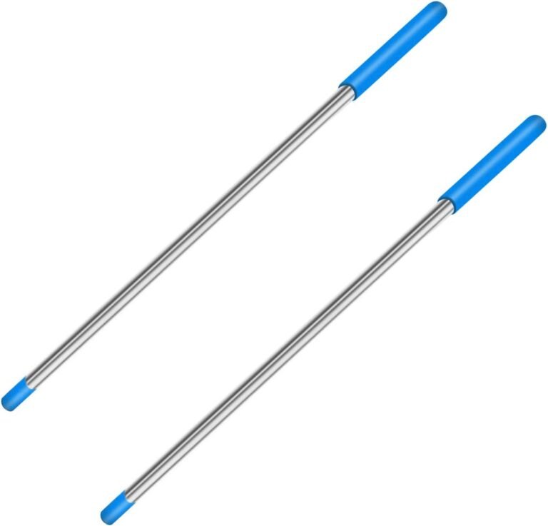 2 Pack Winding Rods D 1/2″ x L 16 3/4″ Inch with Non-Slip Deal with, Used for Storage Door Torsion Spring and Many Extra – Blue.