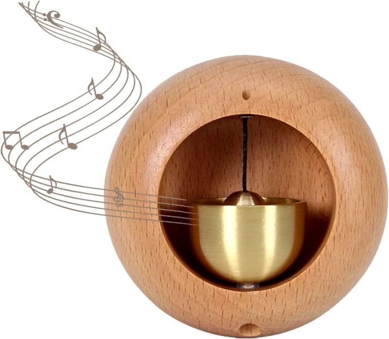 Door Bell for House/Workplace/Retailer Door, Distinctive Magnetic Connected Bells for Door, Shopkeepers Bell for Door Opening, Door Chimes When Door Opens, Entry Alert Door Bell Chime and Ornament-Spherical