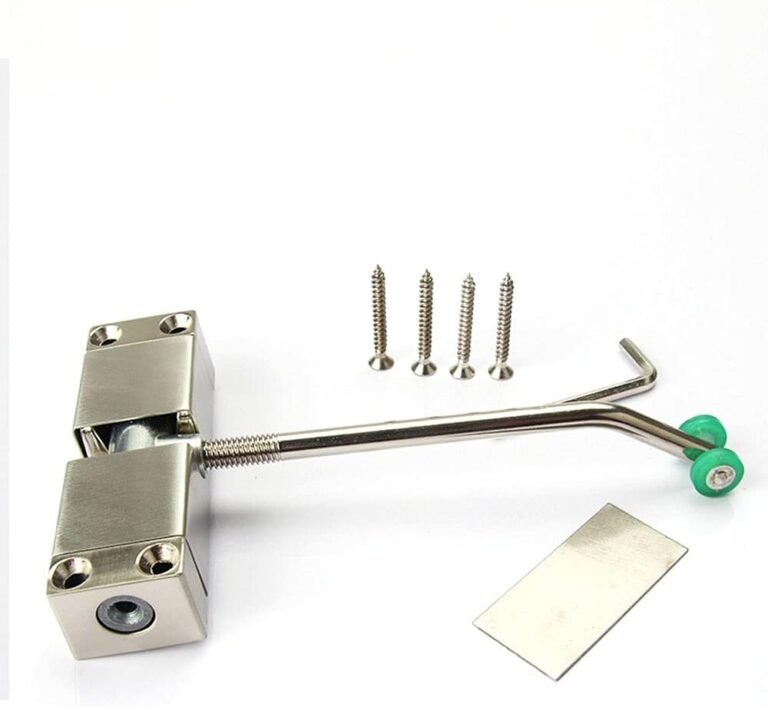 Excessive-Power Stainless Metal Automated Door Nearer, Extremely-Quiet Adjustable for Wood Doorways as much as 800mm