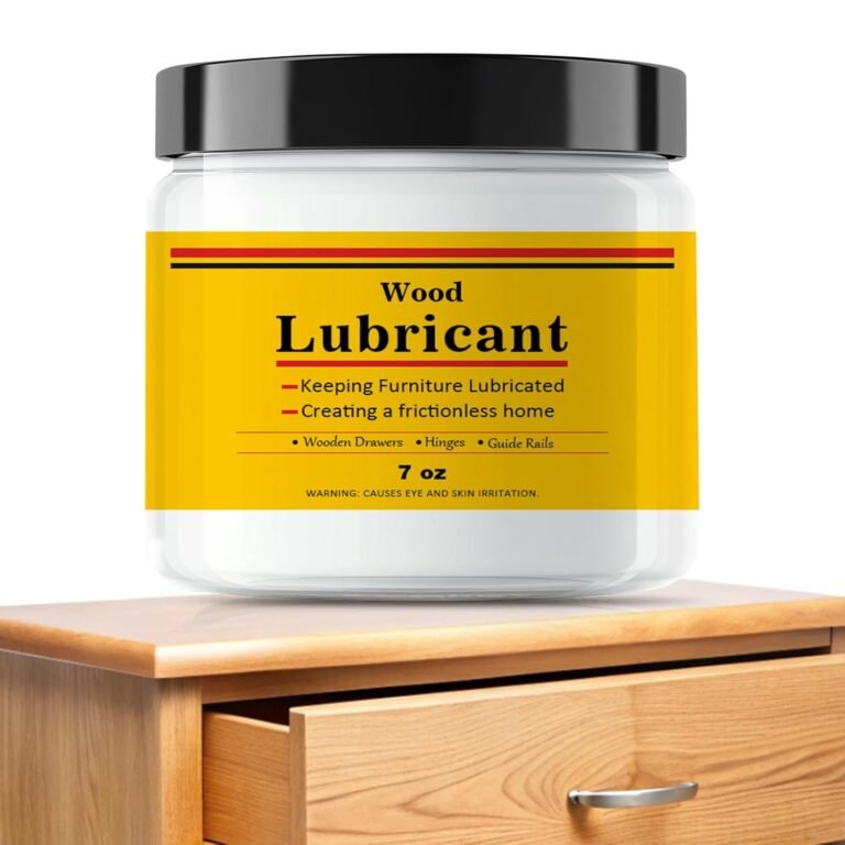Improve Wooden Lubricant & Wooden Wax for Drawers, Doorways, Hinges – Multi-Goal Semi Paste Wax for Wooden – Drawer & Door Hinge Lubricant – Loosen Drawer Slide – Restore & Protect Wood Slide – 7oz