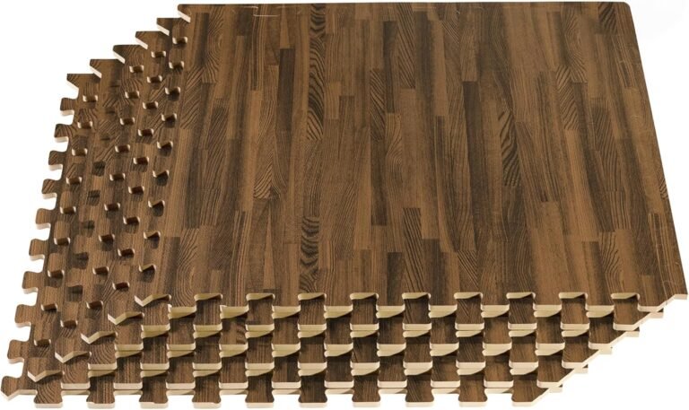 Forest Ground 3/8 Inch Thick Printed Foam Tiles, Premium Wooden Grain Interlocking Foam Ground Mats, Anti-Fatigue Flooring – Fashionable Flooring Resolution