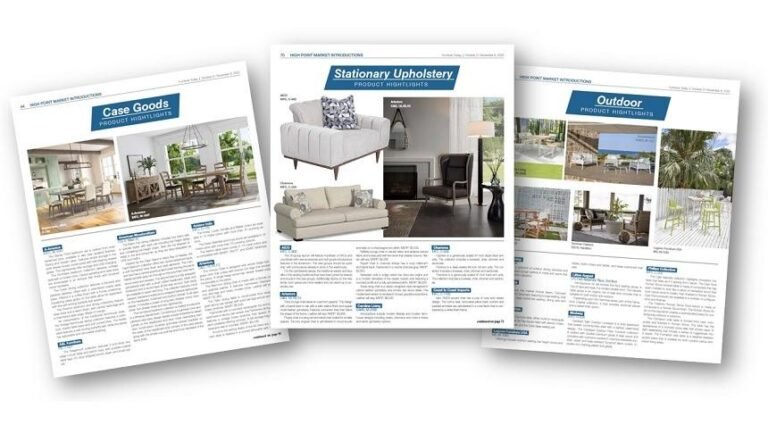 Now the submissions for furnishings accepting the protection of the Spring Market at the moment