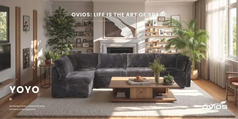 Ovovas Refrands, proceeds to outside furnishings